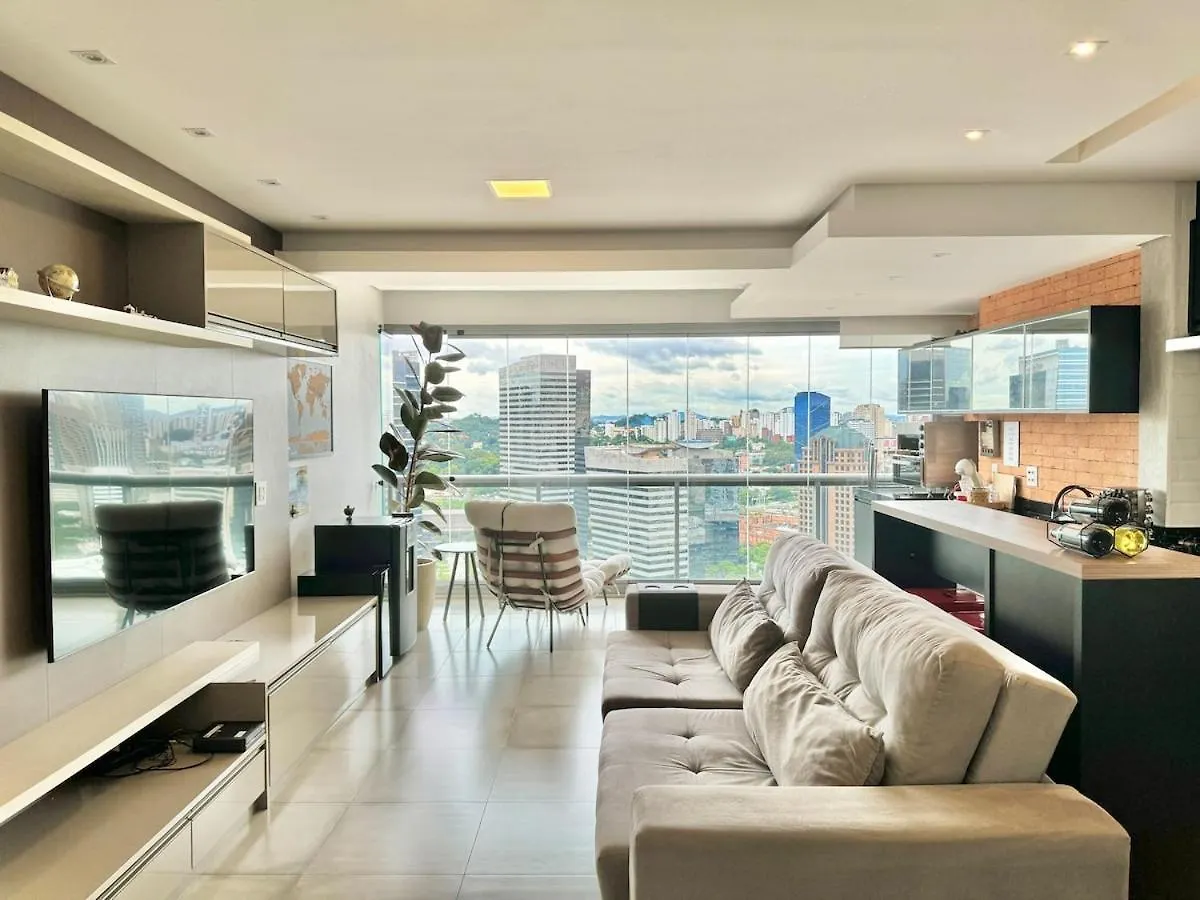 Apto Luxuoso E Vista Panoramica Sao Paulo